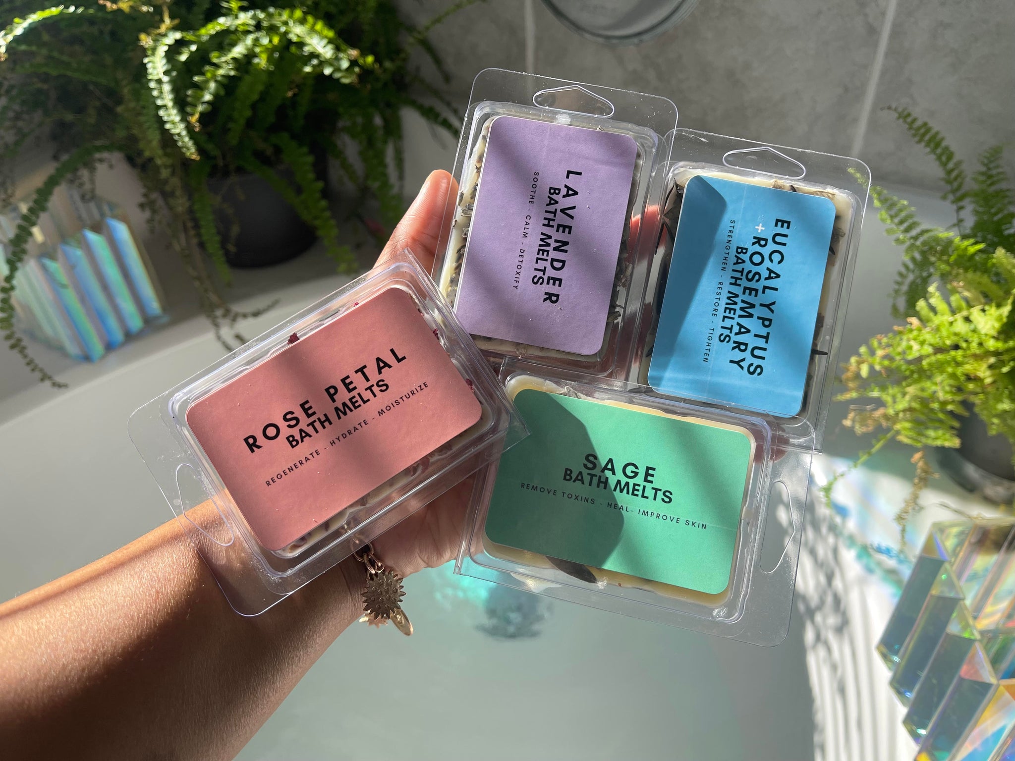 Pack of 4 Bath Melts 10% off